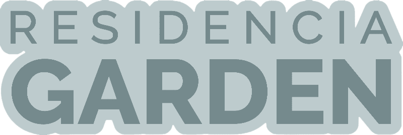 logo de la residencia garden